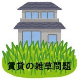 賃貸の雑草問題